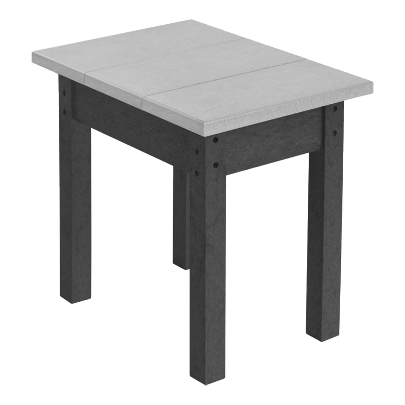 Table d'appoint extérieure en plastique recyclé - T01