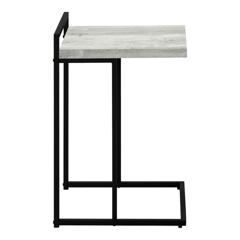 Table d'appoint en MDF/stratifé et métal noir - I 3631-3635