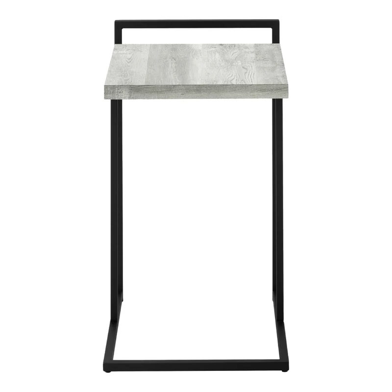 Table d'appoint en MDF/stratifé et métal noir - I 3631-3635