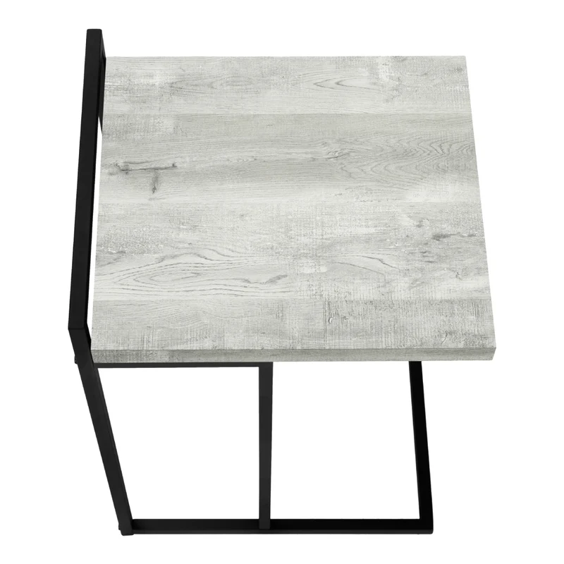 Table d'appoint en MDF/stratifé et métal noir - I 3631-3635