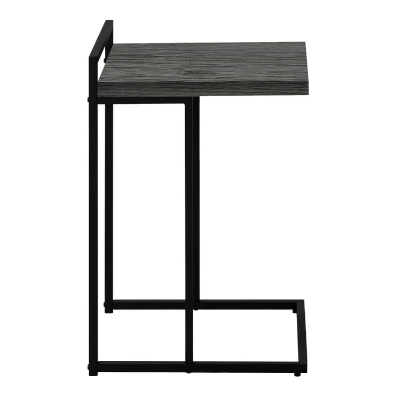 Table d'appoint en MDF/stratifé et métal noir - I 3631-3635