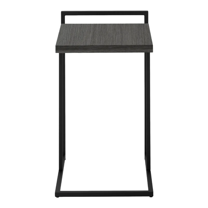 Table d'appoint en MDF/stratifé et métal noir - I 3631-3635