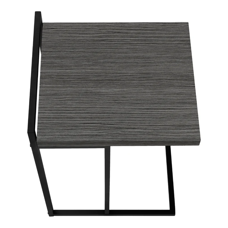Table d'appoint en MDF/stratifé et métal noir - I 3631-3635
