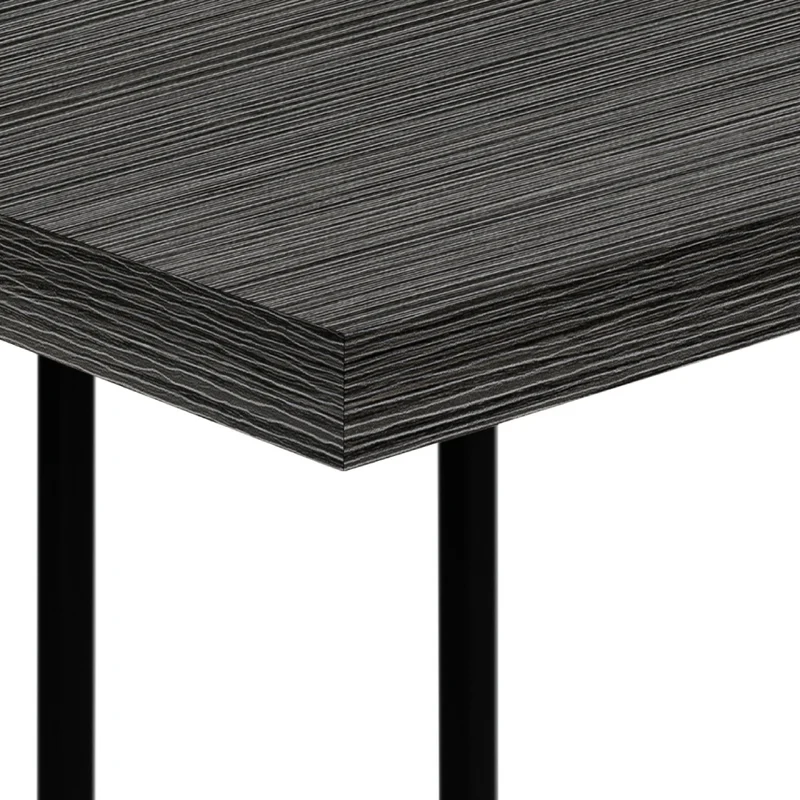 Table d'appoint en MDF/stratifé et métal noir - I 3631-3635