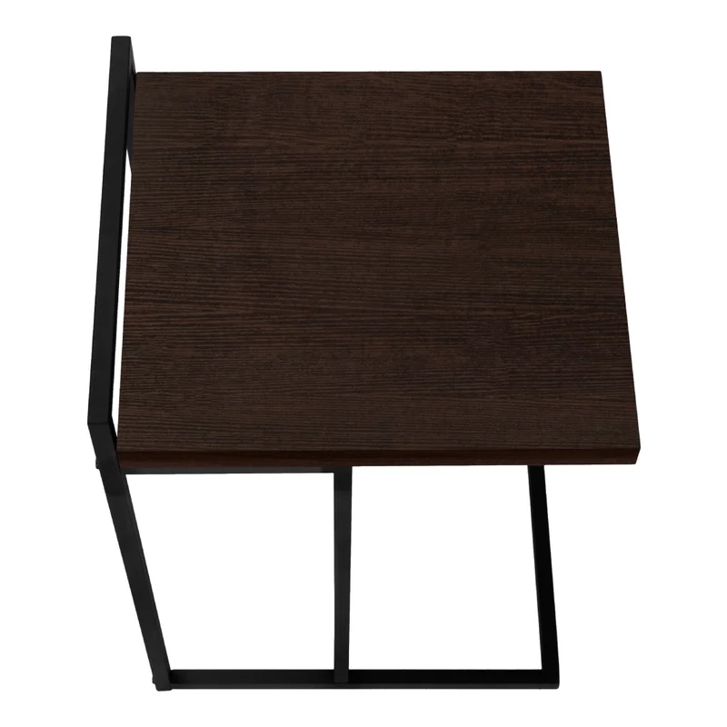 Table d'appoint en MDF/stratifé et métal noir - I 3631-3635