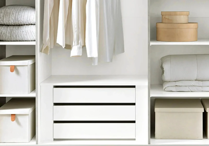 Armoire dressing blanc laqué modulable design - Dream