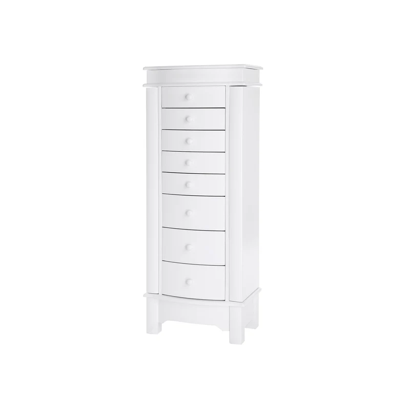 Espejo Joyero Blanco