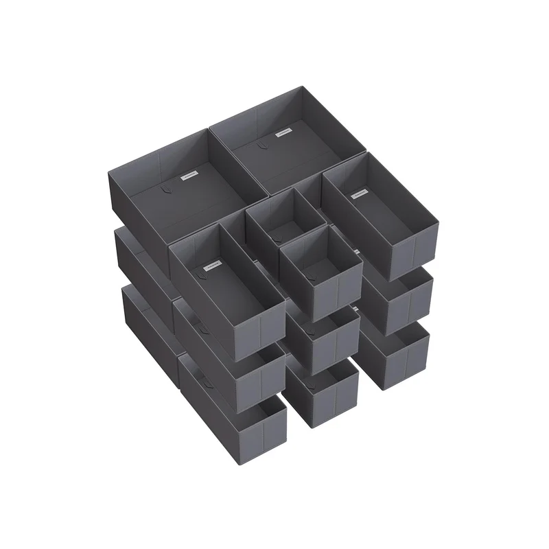 Organizador Cajones Divisores Cajas Plegables Tela no Tejida para Calcetines