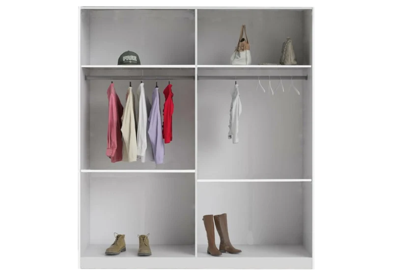 Chambre complète marbre gris doré LED – AMIRA