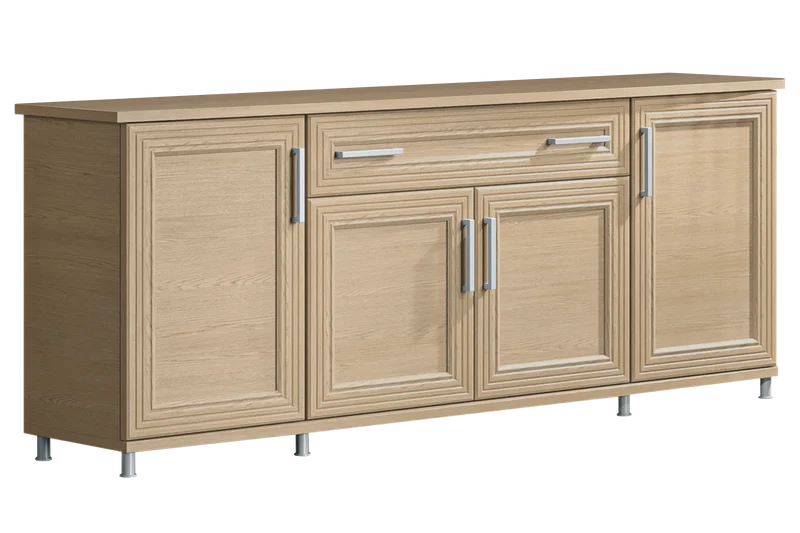 Ensemble meuble salon chêne clair – NATURA