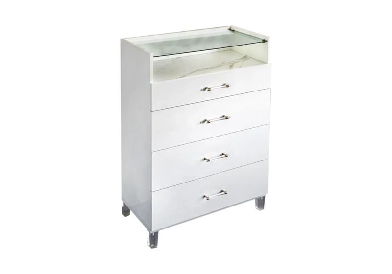 Chambre complète marbre blanc moderne – CRISTAL