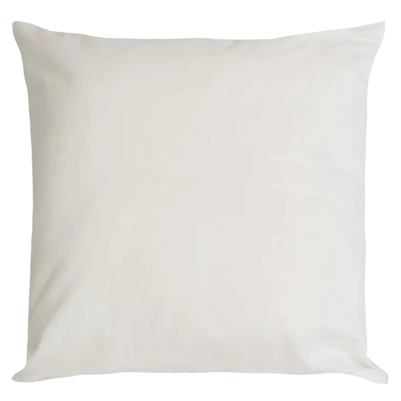 Coussin 18 x 18 po en acrylique brodé gris taupe - Ida