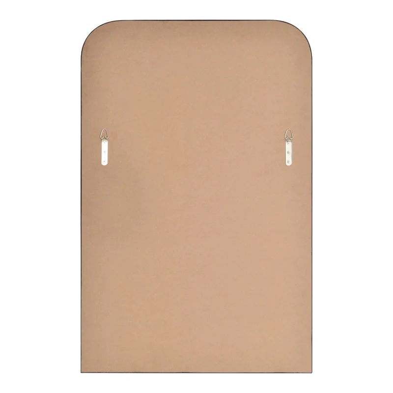 Miroir avec un cadre en fer noir mat 24 x 36 po - Jackline