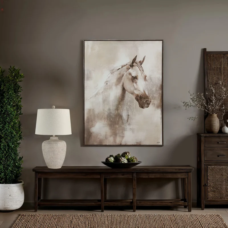 Toile 36 x 48 po avec un cadre gris - Jaxon