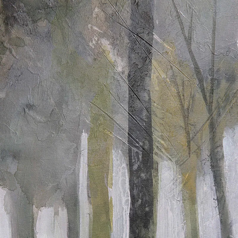 Toile 40 x 60 po avec un cadre noyer clair - Catania