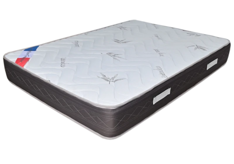 Matelas mousse bambou confort 25 cm - Zenya
