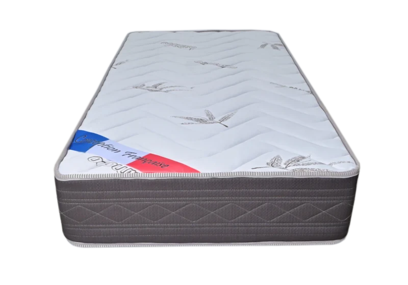 Matelas mousse bambou confort 25 cm - Zenya