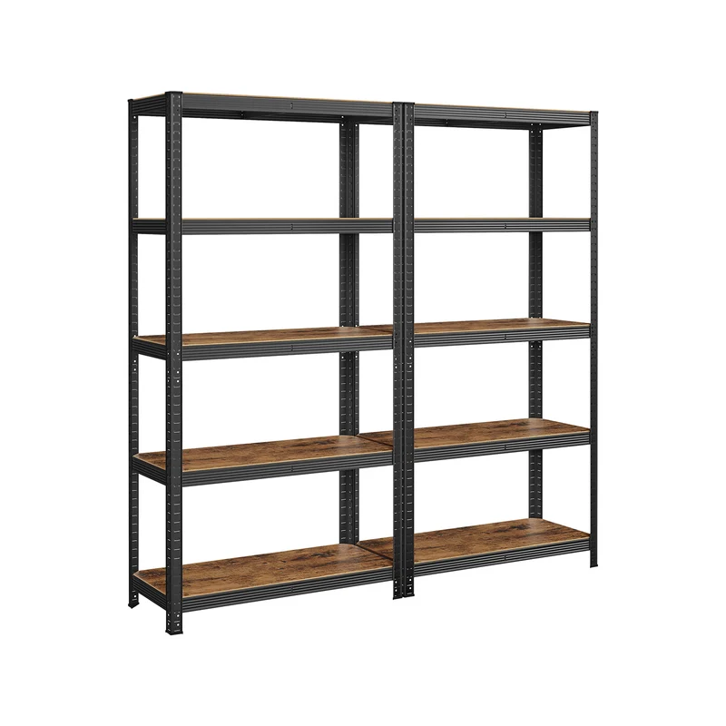 Estantería con Estantes Ajustables Estilo Natural para Cocina Salón