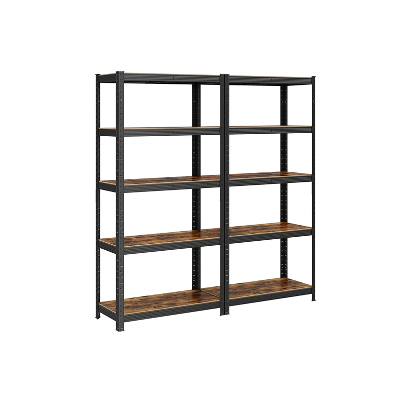 Estantería con Estantes Ajustables Estilo Natural para Cocina Salón