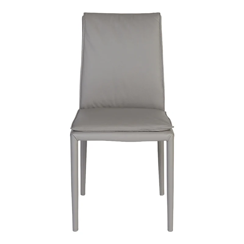 Chaise de salle à manger en cuir - Naomi