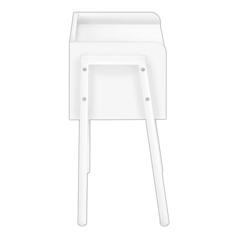 Table d'appoint en MDF/stratifié et métal - I 3583-3594