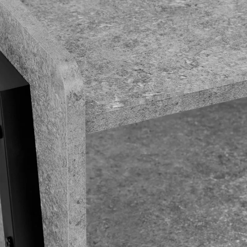 Table d'appoint en MDF/stratifié et métal - I 3583-3594