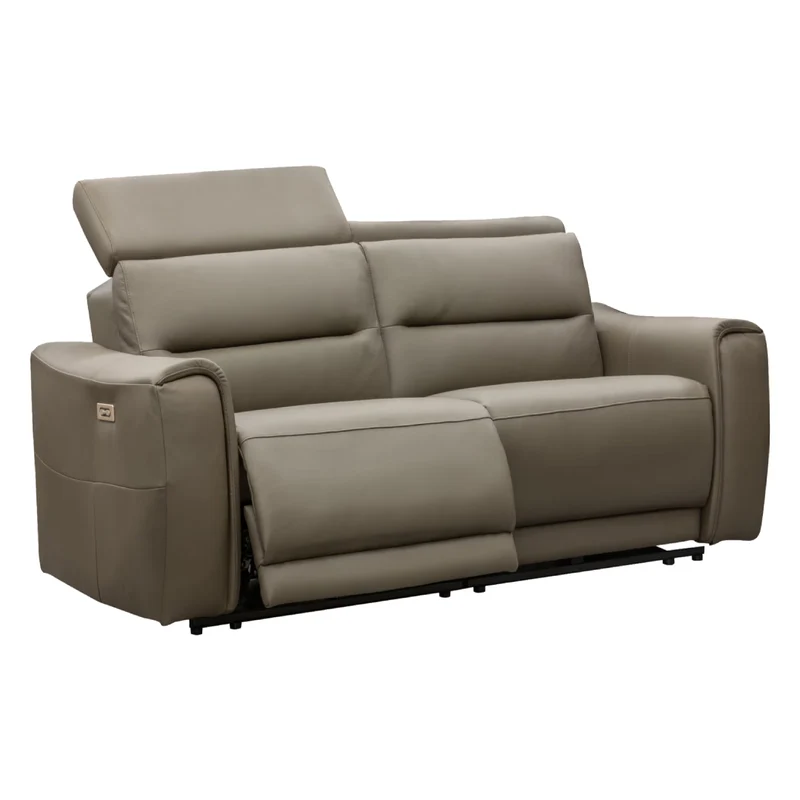 Causeuse inclinable motorisée en tissu - Harlow