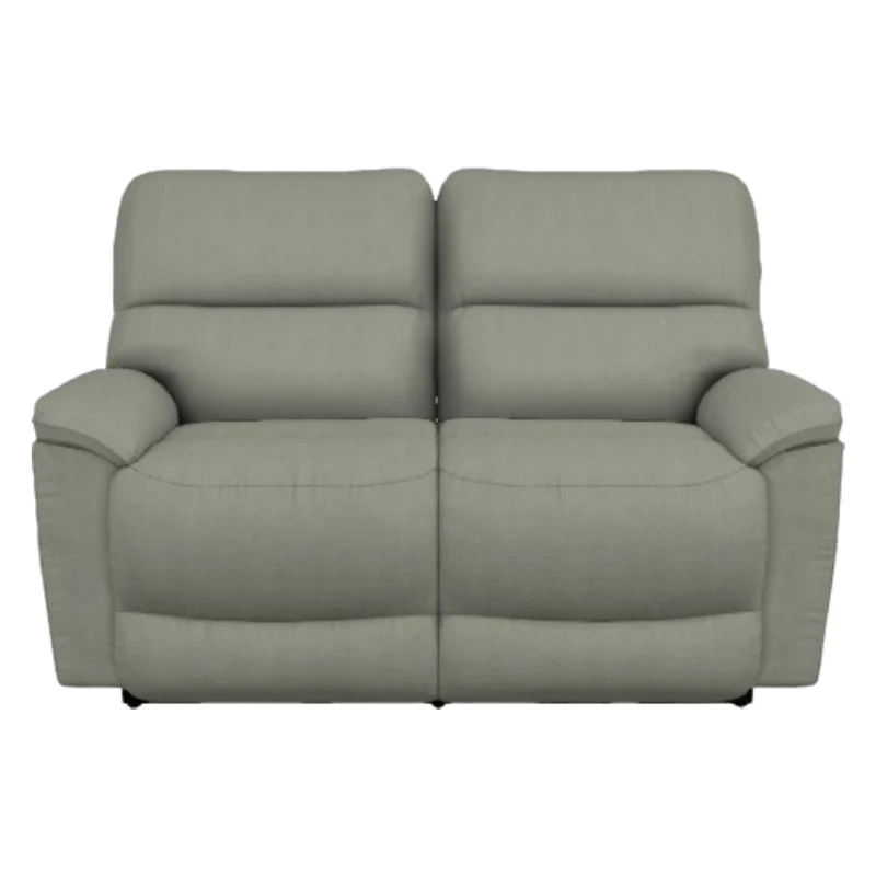 Causeuse inclinable en tissu gris - Brooks