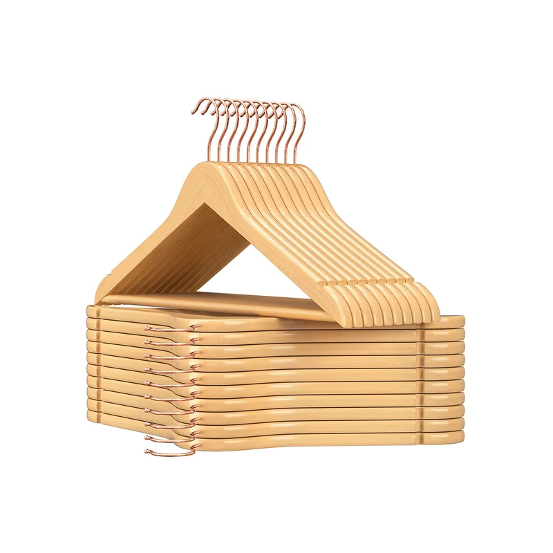 Perchas de Madera con Gancho