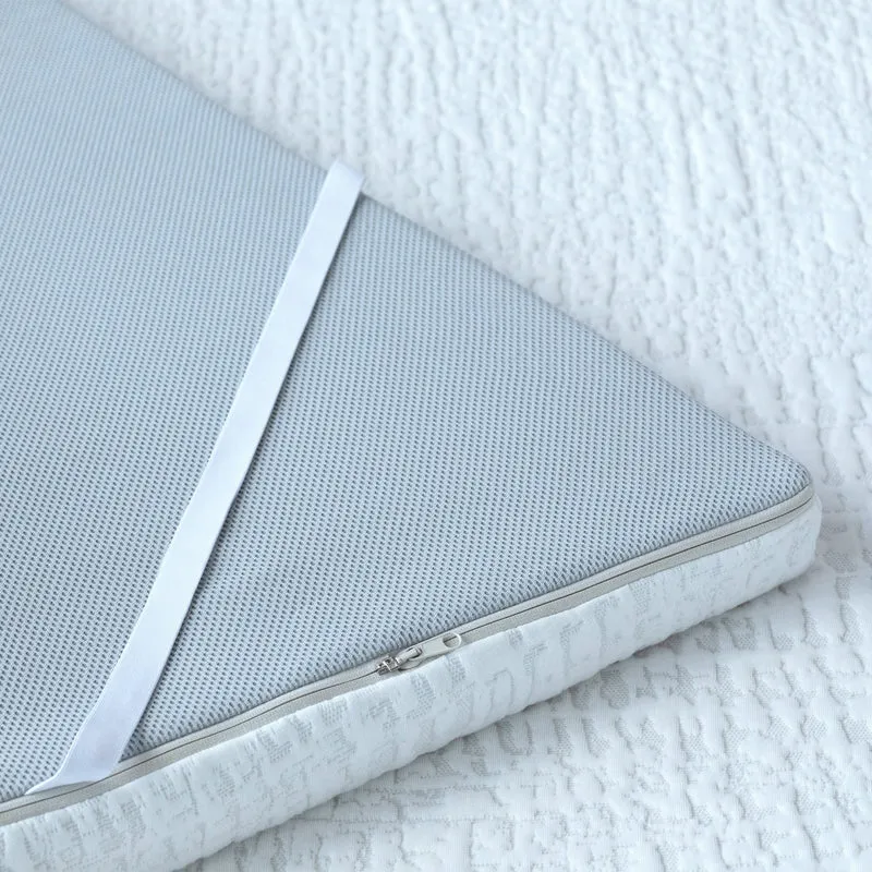 Surmatelas déhoussable mousse à mémoire de forme 5 cm