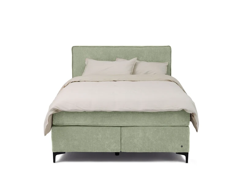 TOM TAILOR MODERN BOX Boxspringbett mit Topper Chenillestoff