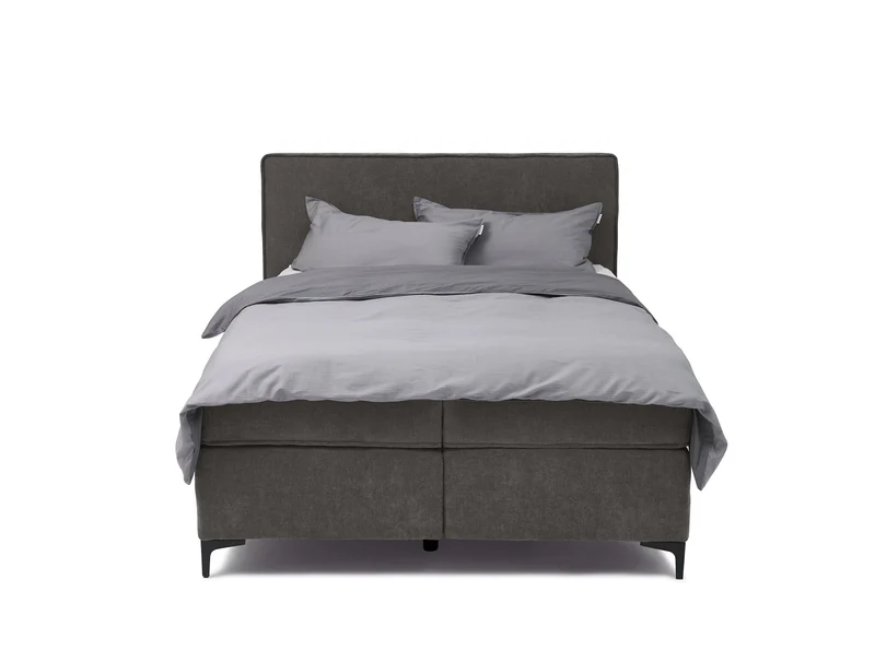 TOM TAILOR MODERN BOX Boxspringbett mit Topper Chenillestoff