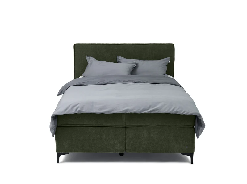 TOM TAILOR MODERN BOX Boxspringbett Chenillestoff
