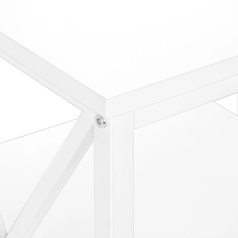 Table d'appoint en MDF/stratifié et métal - I 3596-3597-3599