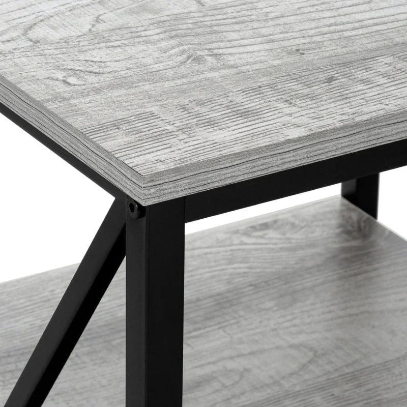 Table d'appoint en MDF/stratifié et métal - I 3596-3597-3599