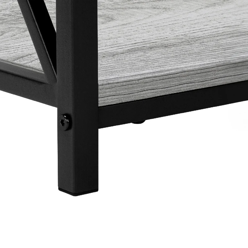 Table d'appoint en MDF/stratifié et métal - I 3596-3597-3599