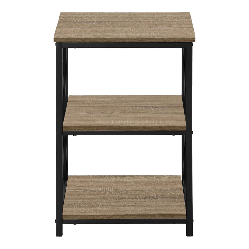 Table d'appoint en MDF/stratifié et métal - I 3596-3597-3599