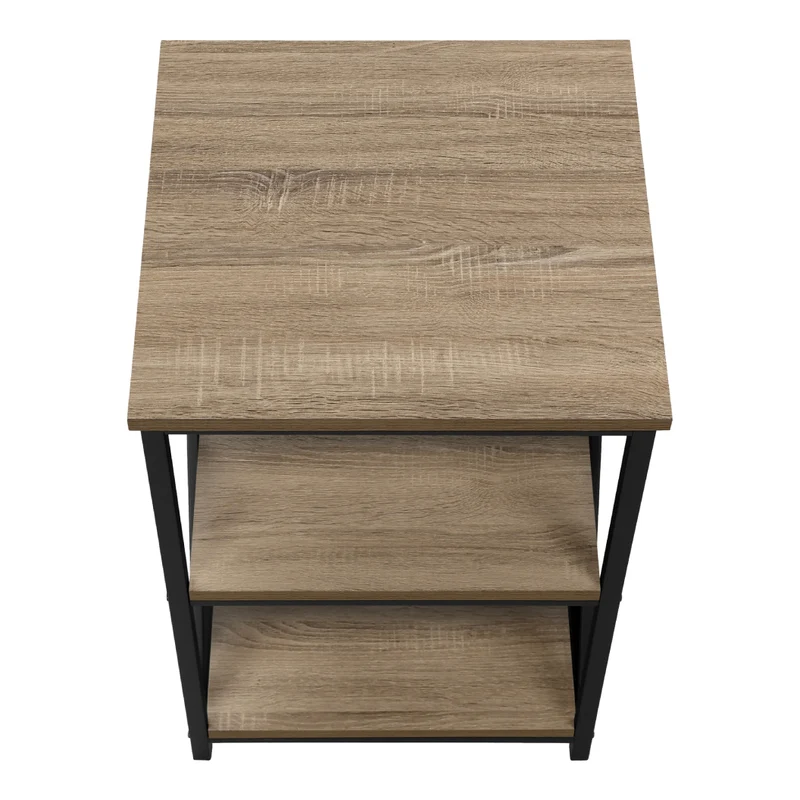 Table d'appoint en MDF/stratifié et métal - I 3596-3597-3599