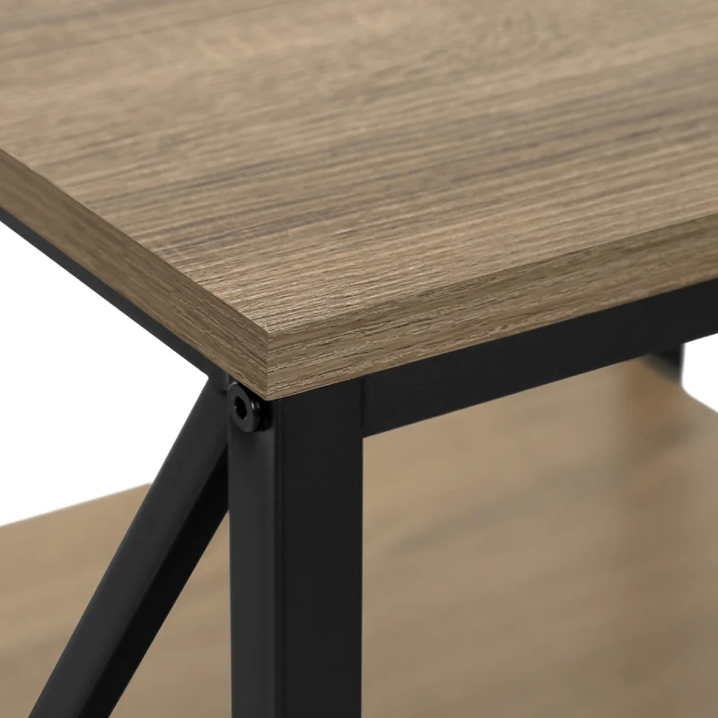Table d'appoint en MDF/stratifié et métal - I 3596-3597-3599