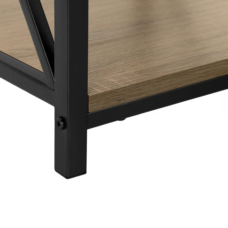 Table d'appoint en MDF/stratifié et métal - I 3596-3597-3599