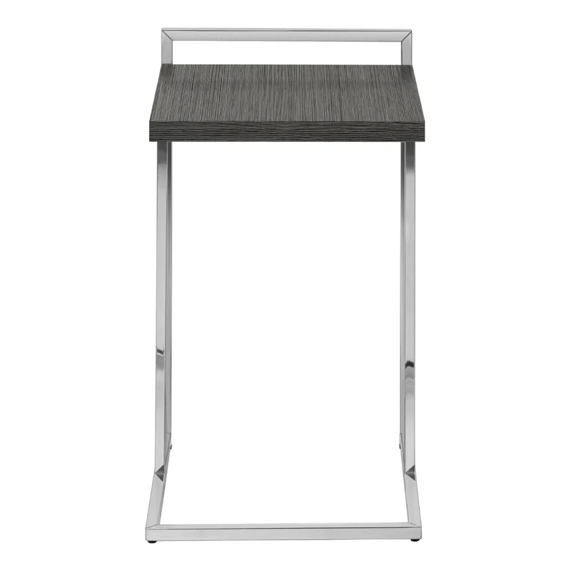 Table d'appoint en MDF/stratifé et métal chromé - I 3636-3640