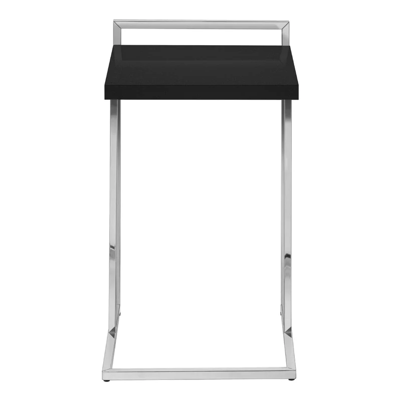 Table d'appoint en MDF/stratifé et métal chromé - I 3636-3640