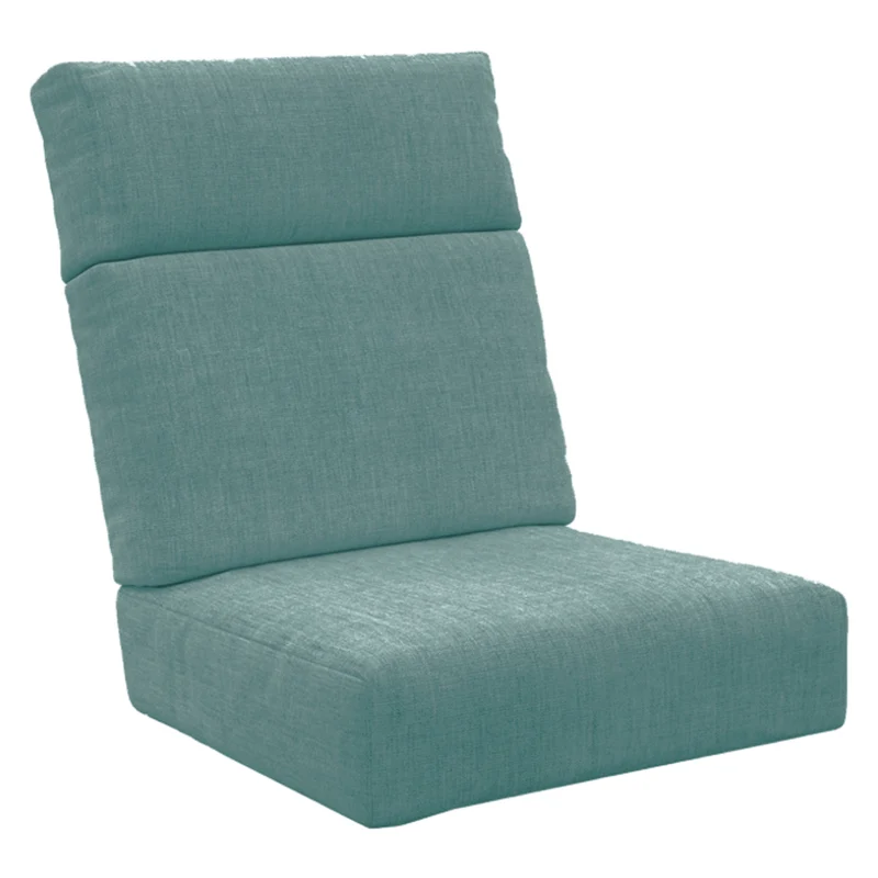 Ensemble de coussins à dossier haut d'extérieur en tissu Sunbrella - Deep Seating DSH21