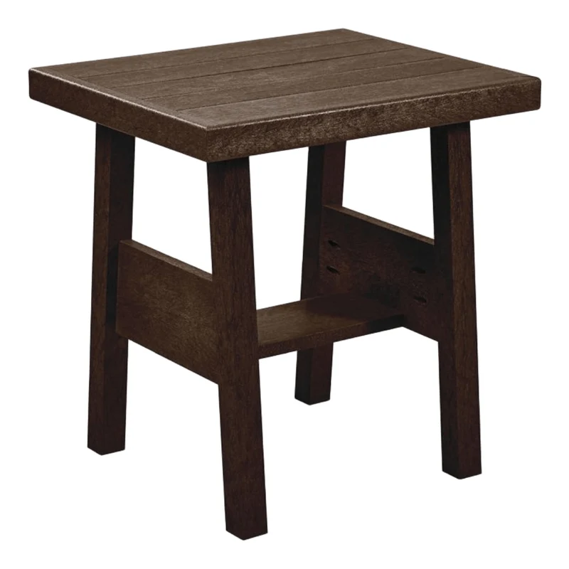 Table de bout extérieure en plastique recyclé - Tofino DST288