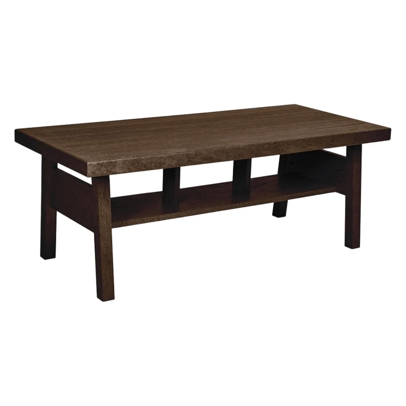 Table basse extérieure en plastique recyclé - Tofino DST287