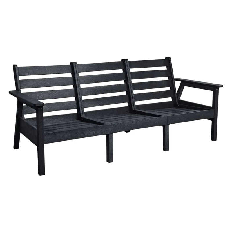 Sofa extérieur en plastique recyclé - Tofino DSF283