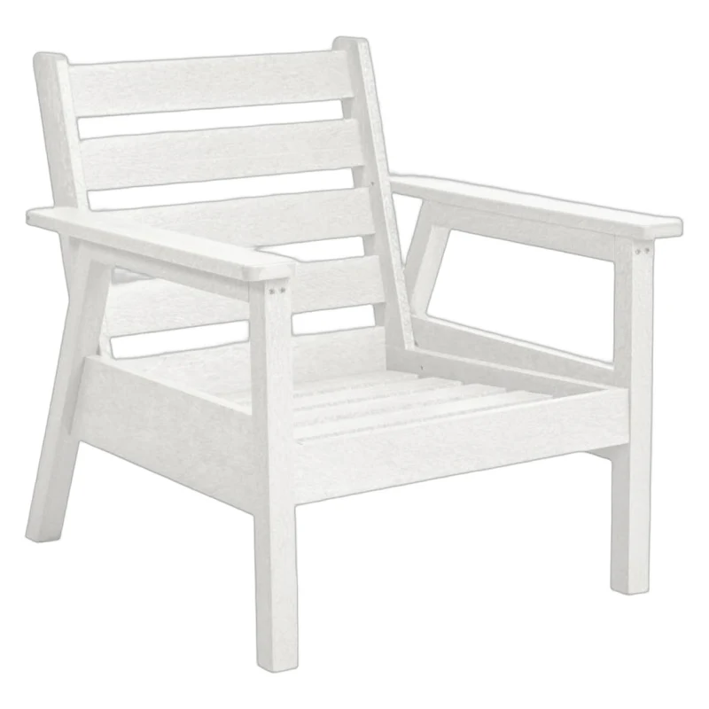 Fauteuil extérieur en plastique recyclé - Tofino DSF281