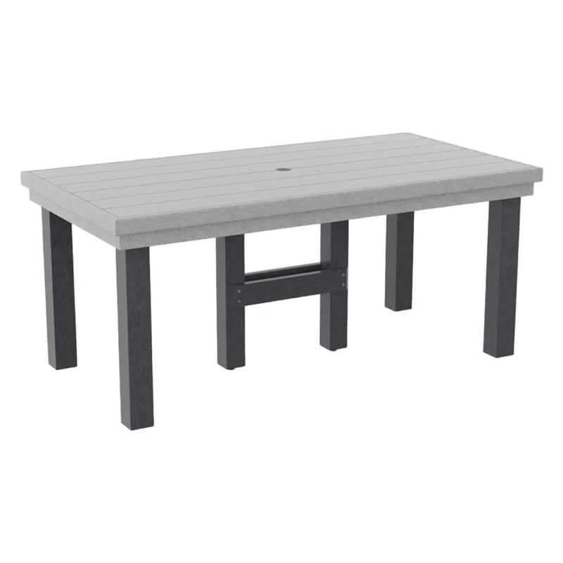 Table à manger extérieure en plastique recyclé - Napa T301-T302