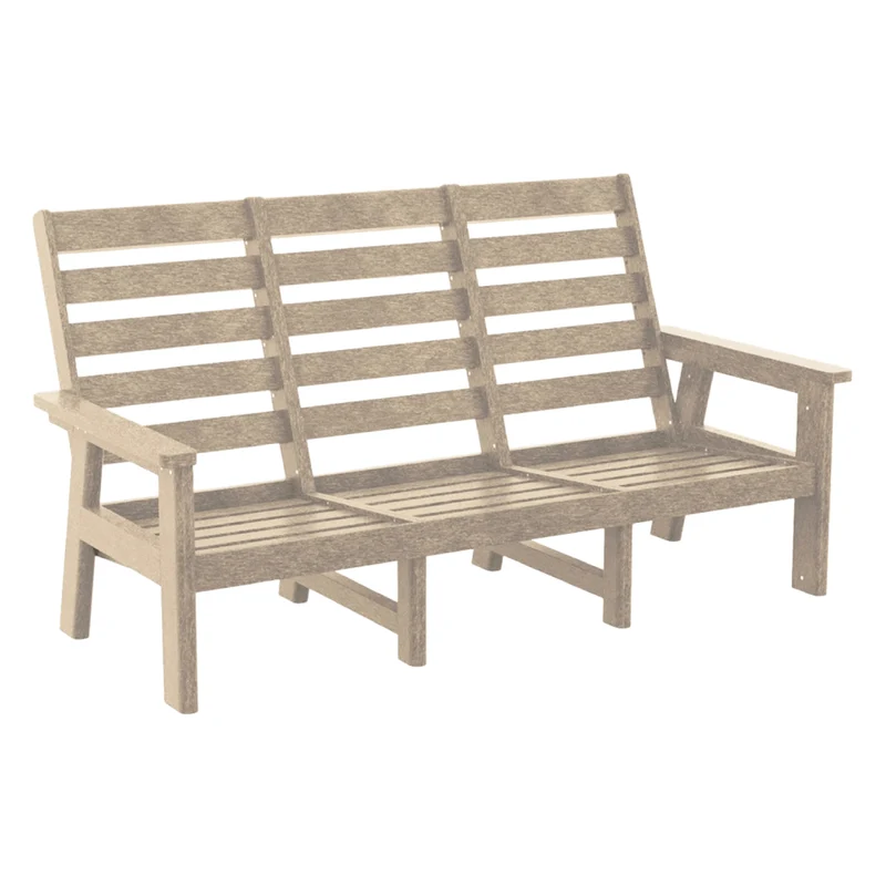 Sofa extérieur en plastique recyclé - Charleston DSF293