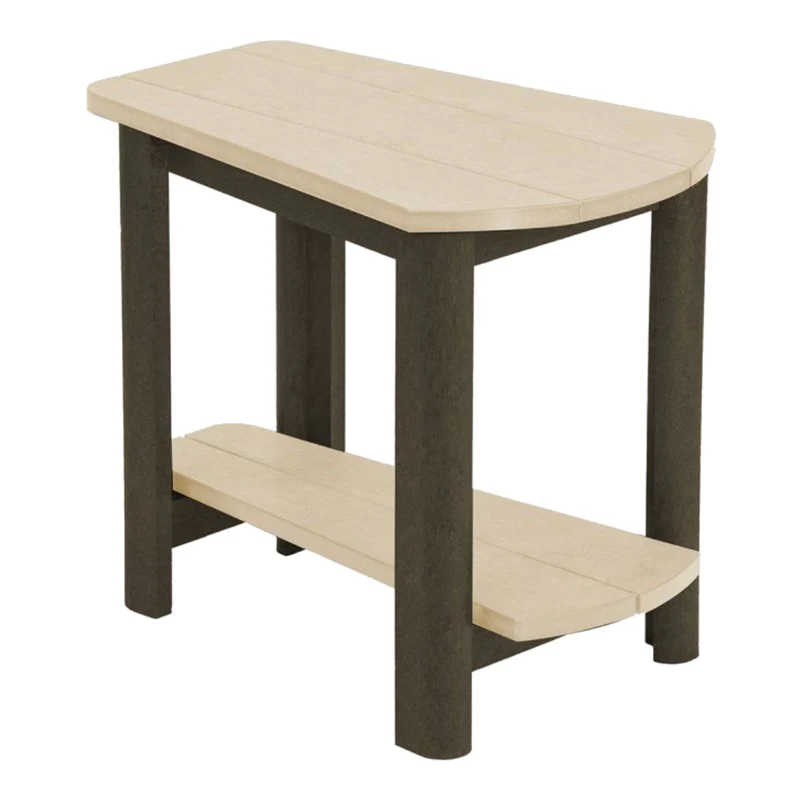 Table d'appoint extérieure en plastique recyclé - Addy T04